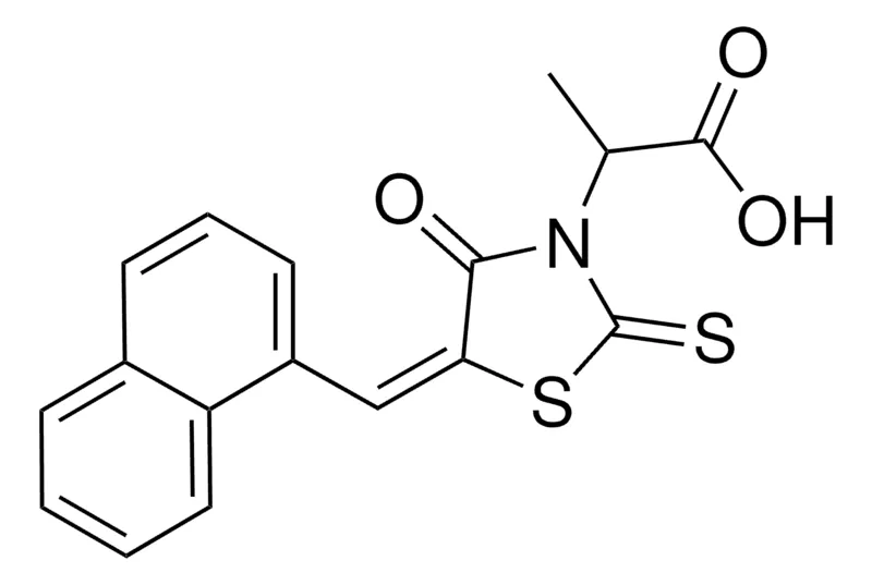 Sigma-Aldrich 2-(5-(1-NAPHTHYLMETHYLENE)-4-OXO-2-THIOXO-1,3-THIAZOLIDIN-3-YL)PROPANOIC ACID，AldrichCPR