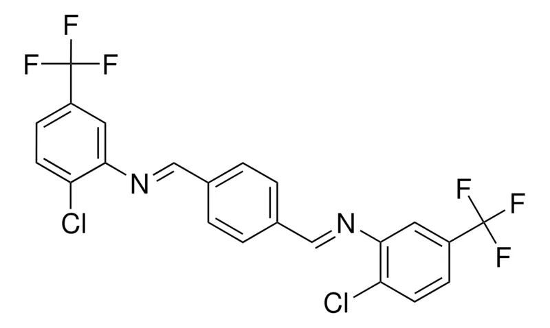 Sigma-Aldrich N,N'-(1,4-PHENYLENEDIMETHYLIDYNE) BIS(6-CHLORO-3-TRIFLUOROMETHYL)ANILINE,AldrichCPR