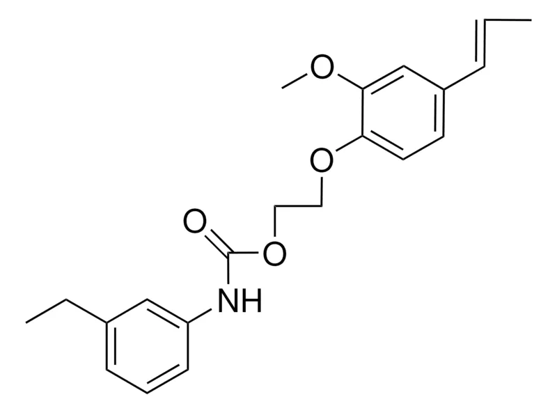 Sigma-Aldrich 2-(2-METHOXY-4-PROPENYLPHENOXY)ETHYL N-(3-ETHYLPHENYL)CARBAMATE,AldrichCPR