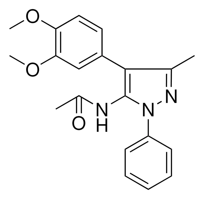 Sigma-Aldrich N-(4-(3,4-DIMETHOXYPHENYL)-3-METHYL-1-PHENYL-1H-PYRAZOL-5-YL)ACETAMIDE,AldrichCPR