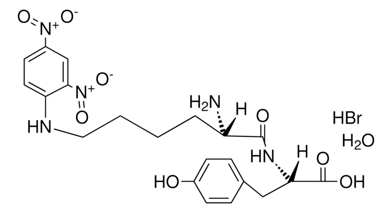 Sigma-Aldrich NEPSILON-(2,4-DINITROPHENYL)-L-LYSYL-L-TYROSINE HYDROBROMIDE MONOHYDRATE，AldrichCPR