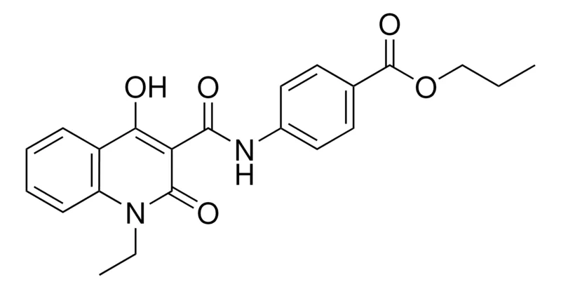 Sigma-Aldrich 4-((1-ET-4-HO-2-OXO-1,2-2H-QUINOLINE-3-CARBONYL)-AMINO)-BENZOIC ACID PR ESTER,AldrichCPR