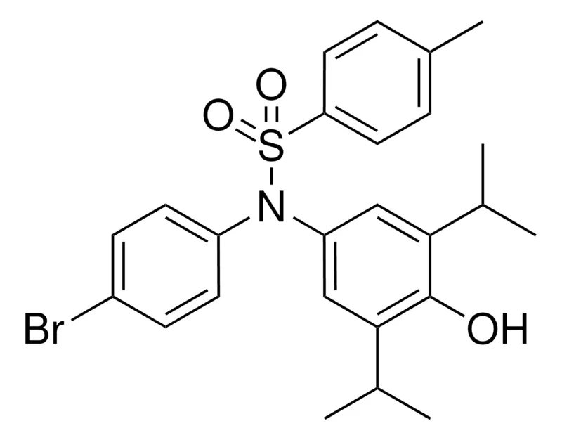 Sigma-Aldrich N-(4-BR-PHENYL)-N-(4-HYDROXY-3,5-DIISOPROPYL-PHENYL)-4-METHYL-BENZENESULFONAMIDE,AldrichCPR
