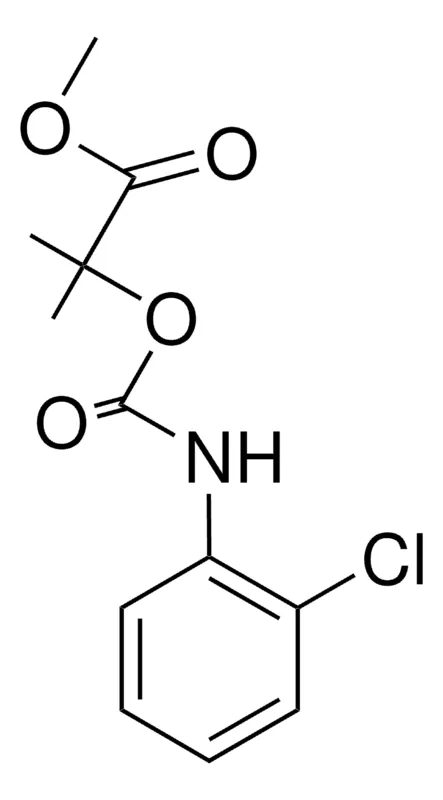 Sigma-Aldrich 1-(METHOXYCARBONYL)-1-METHYLETHYL N-(2-CHLOROPHENYL)CARBAMATE,AldrichCPR