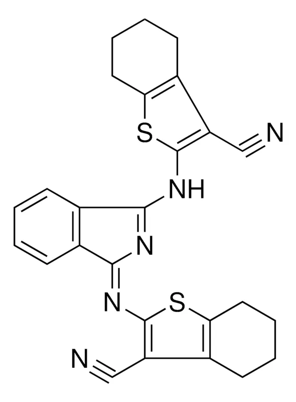 Sigma-Aldrich 2-({(1Z)-3-[(3-CYANO-4,5,6,7-TETRAHYDRO-1-BENZOTHIEN-2-YL)AMINO]-1H-ISOINDOL-1-YLIDENE}AMINO)-4,5,6,7-TETRAHYDRO-1-BENZOTHIOPHENE-3-CARBONITRILE，AldrichCPR