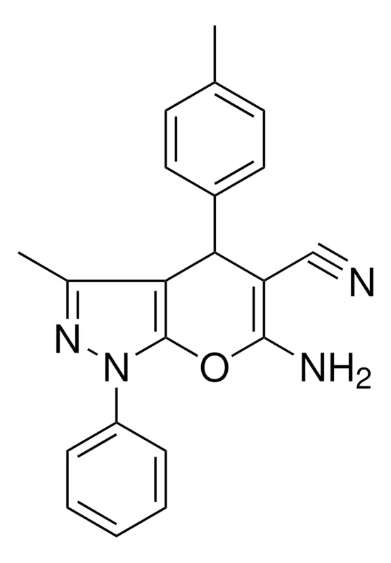 Sigma-Aldrich 6-AMINO-3-ME-1-PHENYL-4-P-TOLYL-1,4-DIHYDRO-PYRANO[2,3-C]PYRAZOLE-5-CARBONITRILE，AldrichCPR