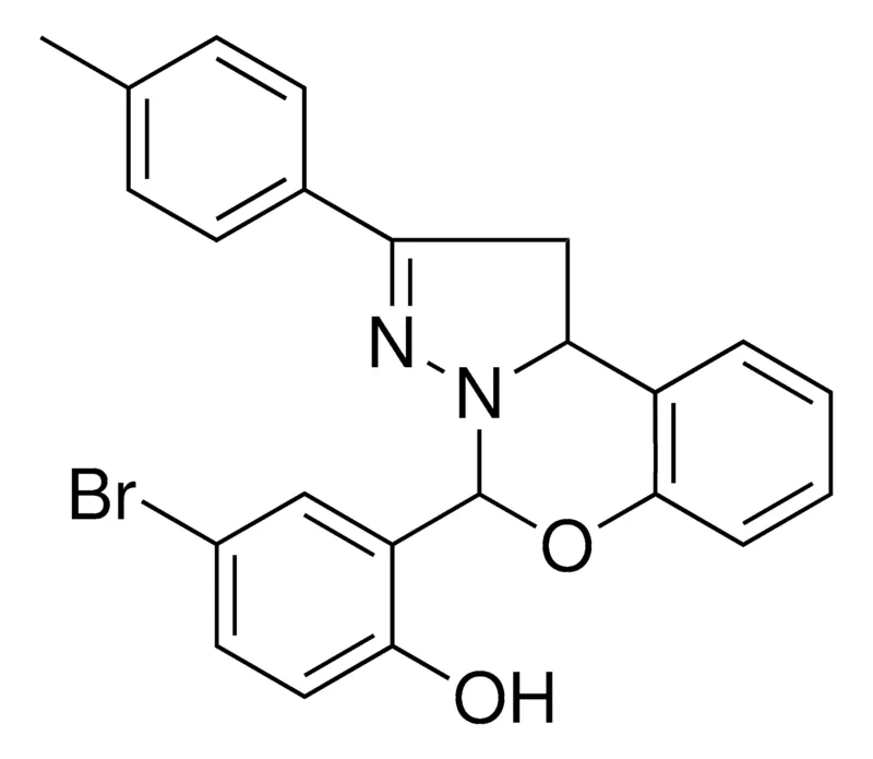 Sigma-Aldrich 4-BR-2-(2-P-TOLYL-1,9B-2H-5-OXA-3,3A-DIAZA-CYCLOPENTA(A)NAPHTHALEN-4-YL)-PHENOL，AldrichCPR