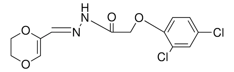 Sigma-Aldrich 2-(2,4-DICHLORO-PHENOXY)-ACETIC ACID ((1,4)DIOXIN-2-YLMETHYLENE)-HYDRAZIDE,AldrichCPR