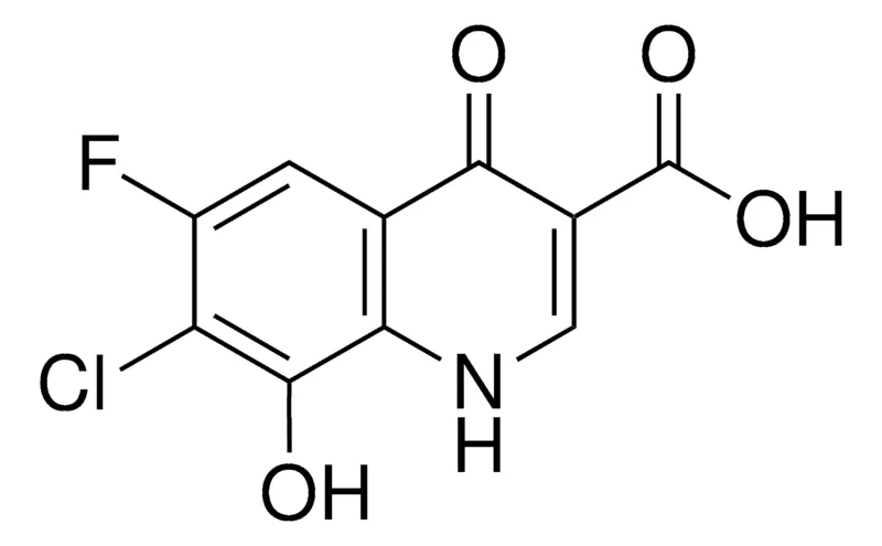 Sigma-Aldrich 7-CHLORO-6-FLUORO-8-HYDROXY-4-OXO-1,4-DIHYDRO-QUINOLINE-3-CARBOXYLIC ACID,AldrichCPR