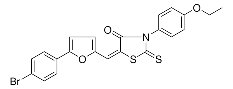 Sigma-Aldrich 5-(5-(4-BR-PH)-FURAN-2-YLMETHYLENE)-3-(4-ETHOXY-PH)-2-THIOXO-THIAZOLIDIN-4-ONE,AldrichCPR