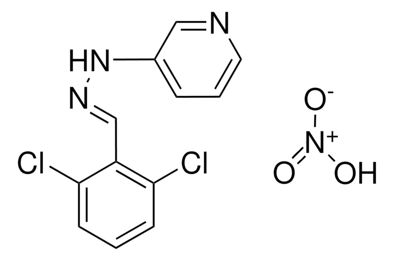 Sigma-Aldrich 2,6-DICHLOROBENZALDEHYDE 3-PYRIDYLHYDRAZONE NITRATE,AldrichCPR