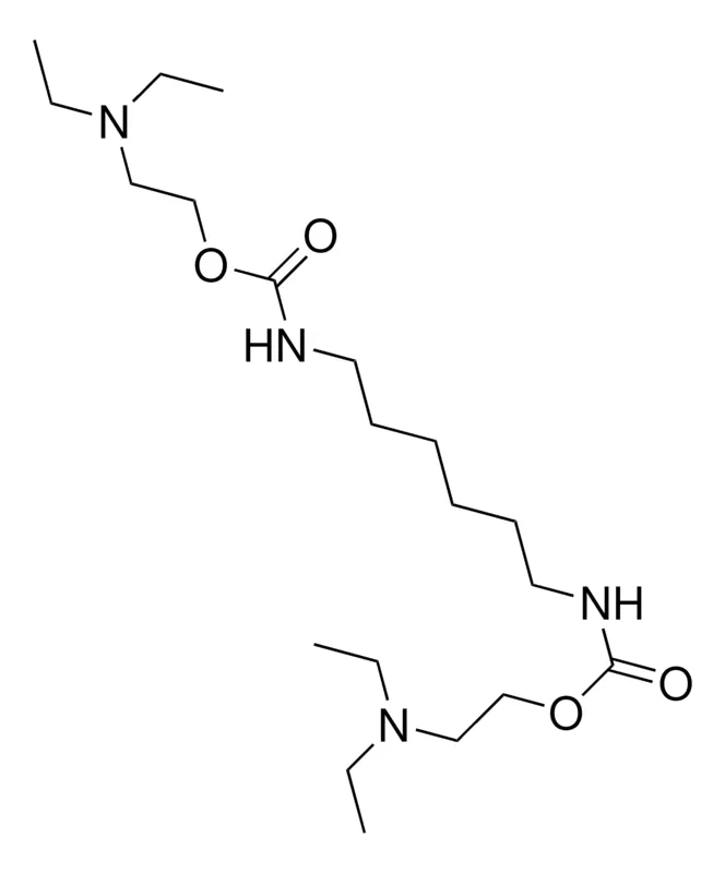 Sigma-Aldrich N,N'-BIS(2-DIETHYLAMINOETHOXYCARBONYL)-1,6-HEXAMETHYLENEDIAMINE,AldrichCPR