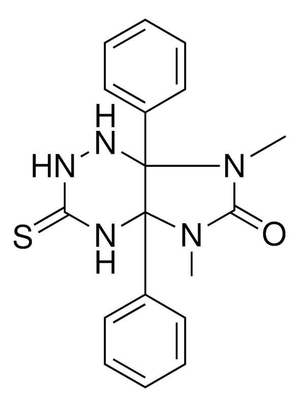 Sigma-Aldrich DIMETHYL-4A,7A-DIPHENYL-3-THIOXO-OCTAHYDRO-IMIDAZO(4,5-E)(1,2,4)TRIAZIN-6-ONE,AldrichCPR