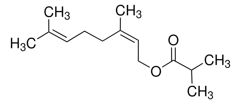 Sigma-Aldrich 3,7-DIMETHYL-2,6-OCTADIENYL ISOBUTYRATE,AldrichCPR
