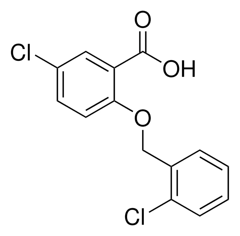 Sigma-Aldrich 5-CHLORO-2-((2-CHLOROBENZYL)OXY)BENZOIC ACID,AldrichCPR