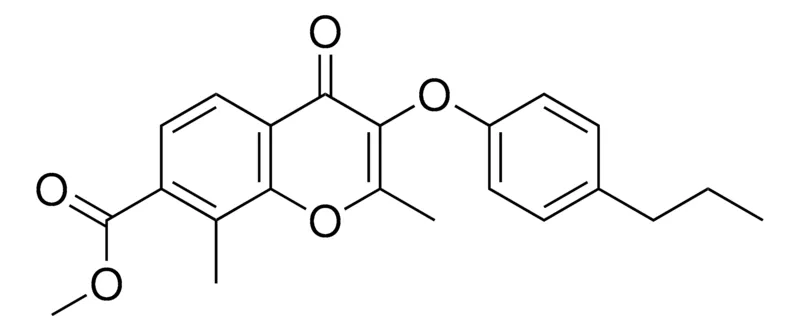 Sigma-Aldrich 2,8-DIMETHYL-4-OXO-3-(4-PR-PHENOXY)-4H-CHROMENE-7-CARBOXYLIC ACID METHYL ESTER，AldrichCPR