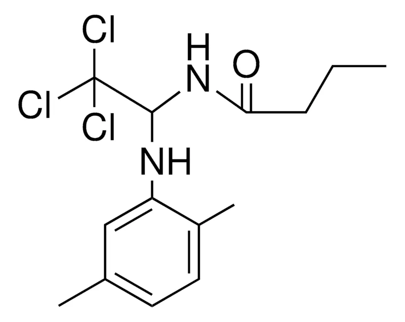 Sigma-Aldrich N-(2,2,2-TRICHLORO-1-(2,5-DIMETHYL-PHENYLAMINO)-ETHYL)-BUTYRAMIDE,AldrichCPR