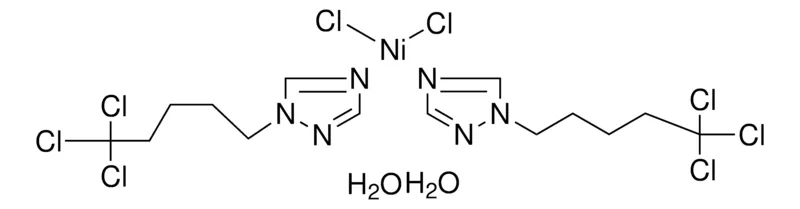 Sigma-Aldrich 1-(5,5,5-TRICHLOROPENTYL)-1H-1,2,4-TRIAZOLE COMPOUND WITH DICHLORONICKEL DIHYDRATE,AldrichCPR