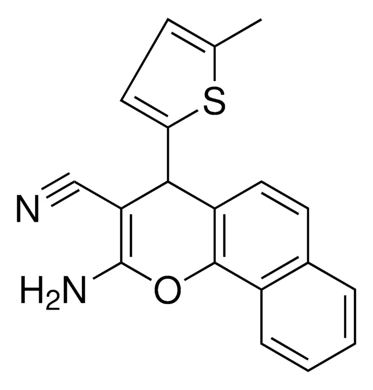 Sigma-Aldrich 2-AMINO-4-(5-METHYL-2-THIENYL)-4H-BENZO(H)CHROMENE-3-CARBONITRILE,AldrichCPR