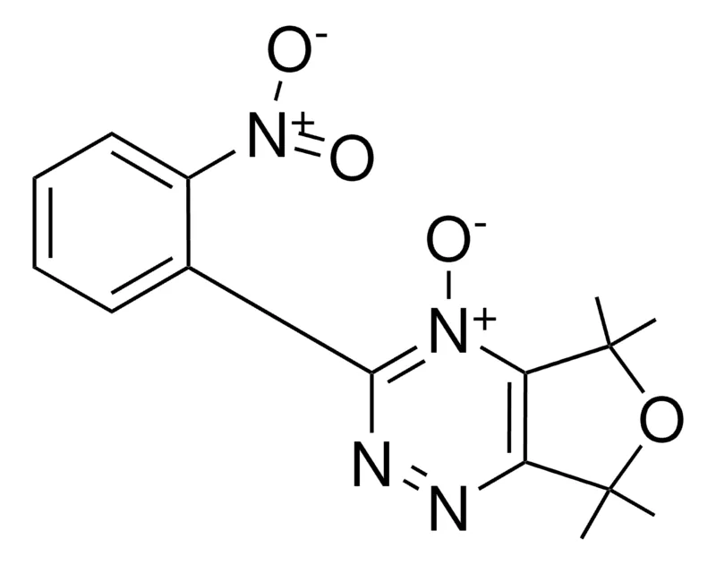 Sigma-Aldrich 5,7-DIHYDRO-3-(2-NITRO-PH-)-5,5,7,7-TETRA-ME-FURO(3,4-E)-1,2,4-TRIAZINE-4-OXIDE,AldrichCPR