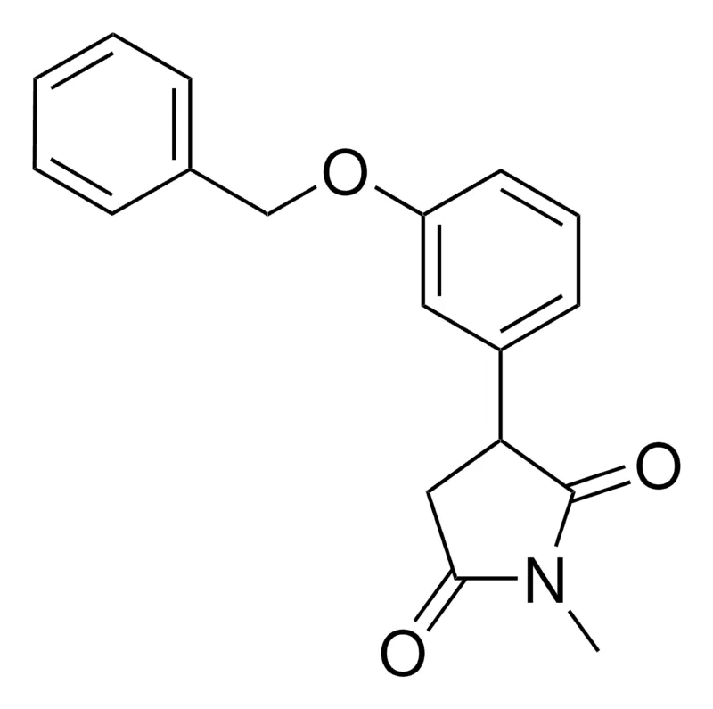 Sigma-Aldrich 2-(3-BENZYLOXYPHENYL)-N-METHYLSUCCINIMIDE,AldrichCPR