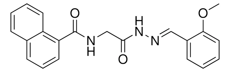 Sigma-Aldrich N-(2-(2-(2-METHOXYBENZYLIDENE)HYDRAZINO)-2-OXOETHYL)-1-NAPHTHAMIDE，AldrichCPR