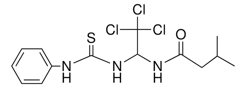 Sigma-Aldrich 3-METHYL-N-(2,2,2-TRICHLORO-1-(3-PHENYL-THIOUREIDO)-ETHYL)-BUTYRAMIDE,AldrichCPR