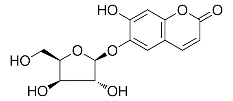 Sigma-Aldrich 6-(3,4-DIHYDROXY-5-HYDROXYMETHYL-4H-FURAN-2-YLOXY)-7-HYDROXY-CHROMEN-2-ONE,AldrichCPR