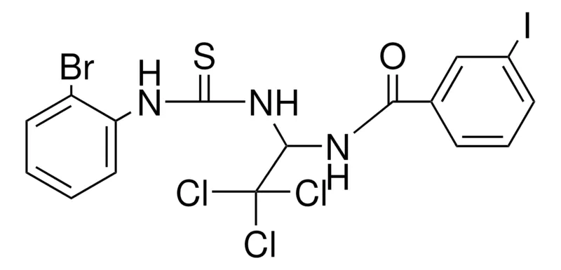 Sigma-Aldrich N-(1-(3-(2-BROMO-PHENYL)-THIOUREIDO)-2,2,2-TRICHLORO-ETHYL)-3-IODO-BENZAMIDE,AldrichCPR