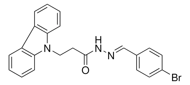 Sigma-Aldrich 3-CARBAZOL-9-YL-PROPIONIC ACID (4-BROMO-BENZYLIDENE)-HYDRAZIDE，AldrichCPR
