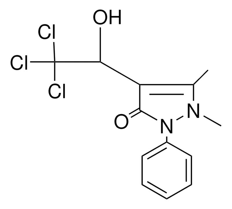 Sigma-Aldrich 2,3-DIMETHYL-4-(1-HYDROXY-2,2,2-TRICHLOROETHYL)-1-PHENYL-3-PYRAZOLIN-5-ONE,AldrichCPR