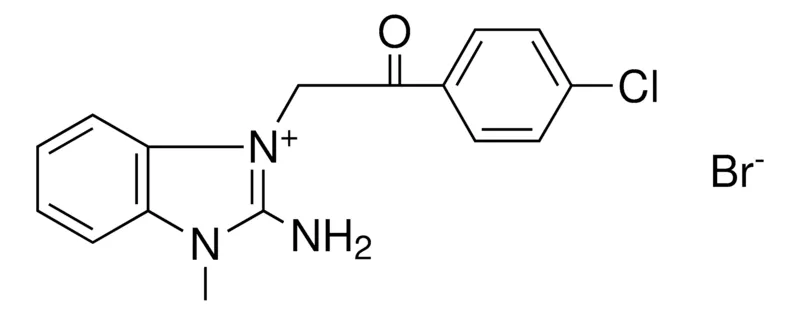 Sigma-Aldrich 2-AMINO-1-(2-(4-CL-PHENYL)-2-OXO-ETHYL)-3-METHYL-3H-BENZOIMIDAZOL-1-IUM, BROMIDE，AldrichCPR