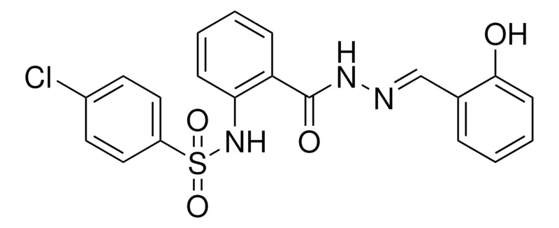 Sigma-Aldrich 4-CL-N-(2-((2-(2-HYDROXYBENZYLIDENE)HYDRAZINO)CARBONYL)PHENYL)BENZENESULFONAMIDE，AldrichCPR