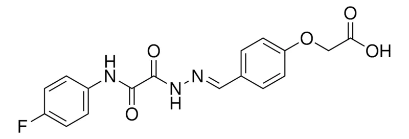 Sigma-Aldrich (4-(2-((4-FLUOROANILINO)(OXO)ACETYL)CARBOHYDRAZONOYL)PHENOXY)ACETIC ACID，AldrichCPR