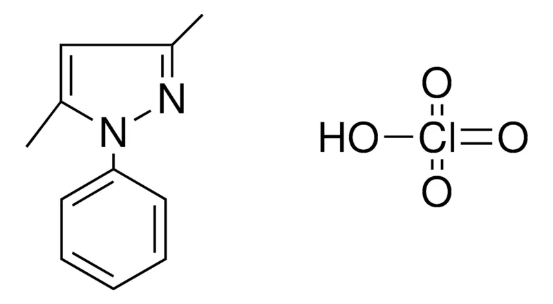 Sigma-Aldrich 3,5-DIMETHYL-1-PHENYL-1H-PYRAZOLE, COMPOUND WITH PERCHLORIC ACID,AldrichCPR