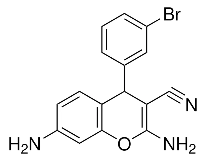 Sigma-Aldrich 2,7-DIAMINO-4-(3-BROMO-PHENYL)-4H-CHROMENE-3-CARBONITRILE,AldrichCPR