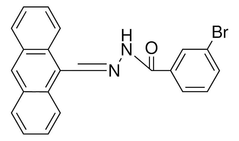 Sigma-Aldrich 3-BROMO-BENZOIC ACID ANTHRACEN-9-YLMETHYLENE-HYDRAZIDE,AldrichCPR