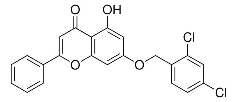 Sigma-Aldrich 7-(2,4-DICHLORO-BENZYLOXY)-5-HYDROXY-2-PHENYL-CHROMEN-4-ONE,AldrichCPR