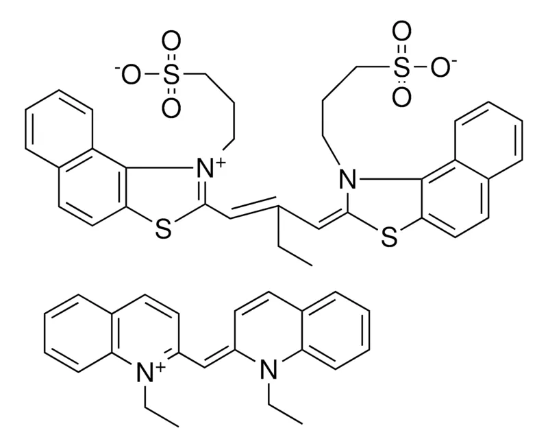 Sigma-Aldrich 1-ETHYL-2-[(E)-(1-ETHYL-2(1H)-QUINOLINYLIDENE)METHYL]QUINOLINIUM 3-((2E)-2-{(2E)-2-ETHYL-3-[1-(3-SULFONATOPROPYL)NAPHTHO[1,2-D][1,3]THIAZOL-1-IUM-2-YL]-2-PROPENYLIDENE}NAPHTHO[1,2-D][1,3]THIAZOL-1-YL)-1-PROPANESULFONATE，AldrichCPR
