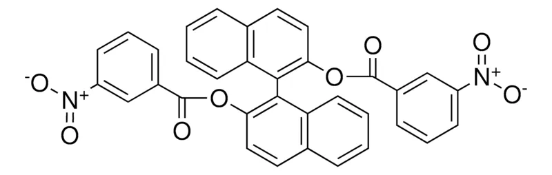 Sigma-Aldrich 1,1'-BINAPHTHYL-2,2'-DIYL BIS(3-NITROBENZOATE),AldrichCPR