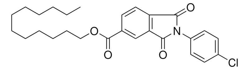 Sigma-Aldrich 2-(4-CL-PH)-1,3-DIOXO-2,3-DIHYDRO-1H-ISOINDOLE-5-CARBOXYLIC ACID DODECYL ESTER,AldrichCPR