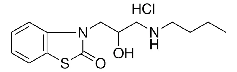 Sigma-Aldrich 3-(3-BUTYLAMINO-2-HYDROXY-PROPYL)-3H-BENZOTHIAZOL-2-ONE, HYDROCHLORIDE,AldrichCPR