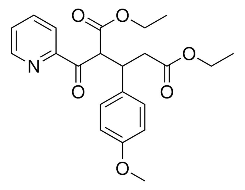 Sigma-Aldrich 3-(4-METHOXY-PHENYL)-2-(PYRIDINE-2-CARBONYL)-PENTANEDIOIC ACID DIETHYL ESTER,AldrichCPR