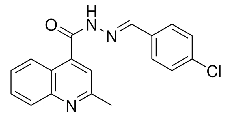 Sigma-Aldrich 2-METHYL-QUINOLINE-4-CARBOXYLIC ACID (4-CHLORO-BENZYLIDENE)-HYDRAZIDE,AldrichCPR