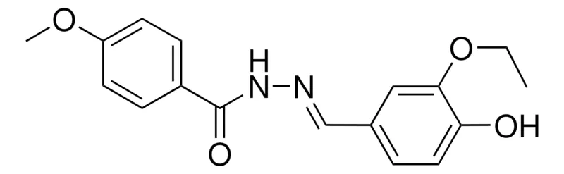 Sigma-Aldrich N'-(3-ETHOXY-4-HYDROXYBENZYLIDENE)-4-METHOXYBENZOHYDRAZIDE,AldrichCPR