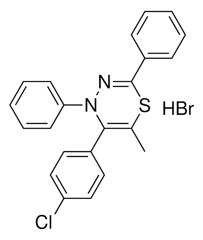 Sigma-Aldrich 5-(4-CHLORO-PHENYL)-6-METHYL-2,4-DIPHENYL-4H-(1,3,4)THIADIAZINE, HYDROBROMIDE,AldrichCPR