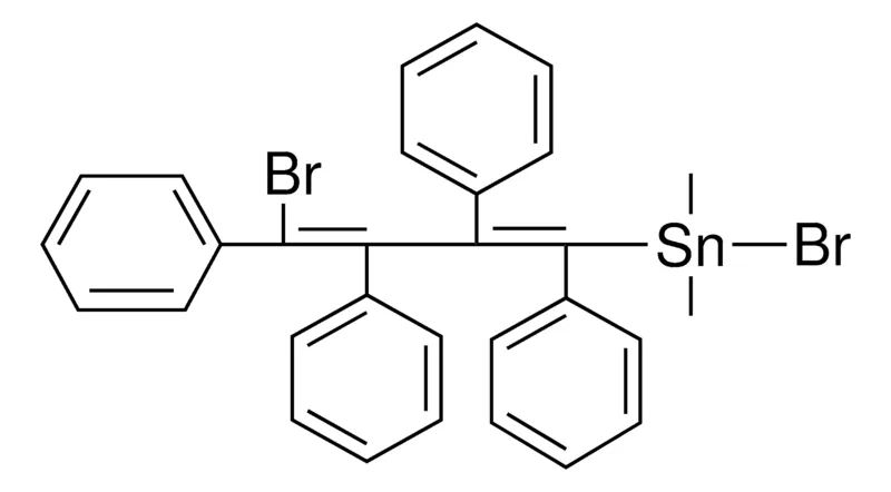 Sigma-Aldrich BROMO((4-BROMO-1,2,3,4-TETRAPHENYL)-1,3-BUTADIENYL)DIMETHYLTIN,AldrichCPR