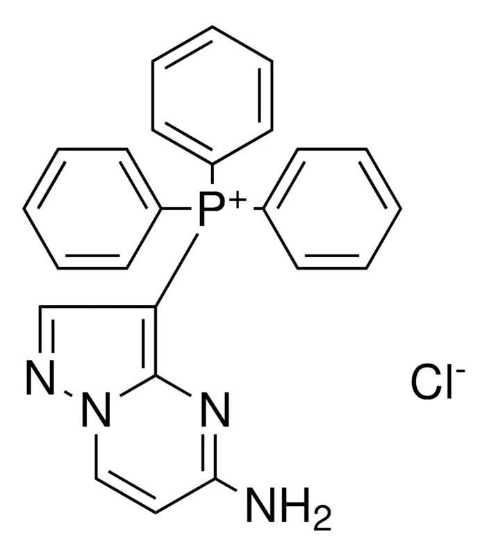 Sigma-Aldrich (5-AMINO-PYRAZOLO(1,5-A)PYRIMIDIN-3-YL)-TRIPHENYL-PHOSPHONIUM, CHLORIDE,AldrichCPR