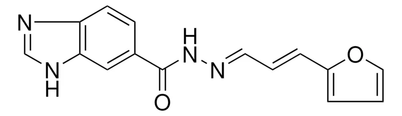 Sigma-Aldrich N'-(3-(2-FURYL)-2-PROPENYLIDENE)-1H-BENZIMIDAZOLE-6-CARBOHYDRAZIDE,AldrichCPR