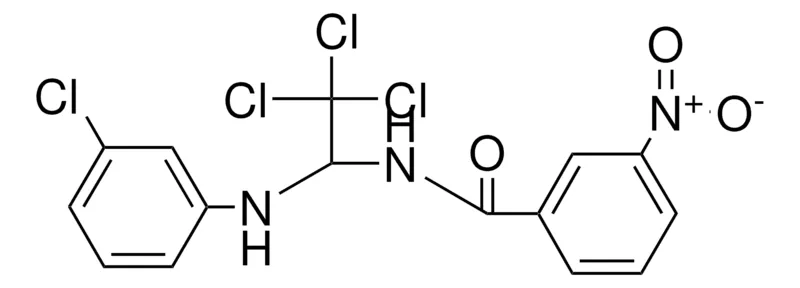 Sigma-Aldrich 3-NITRO-N-(2,2,2-TRICHLORO-1-(3-CHLORO-PHENYLAMINO)-ETHYL)-BENZAMIDE,AldrichCPR